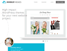 Tablet Screenshot of nimbusthemes.com